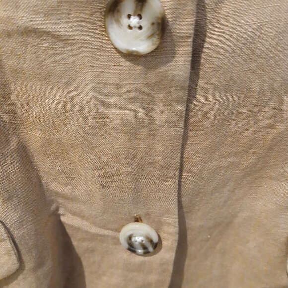 Rails Flynn Blazer Taupe Linen Blend - Picture 6 of 8